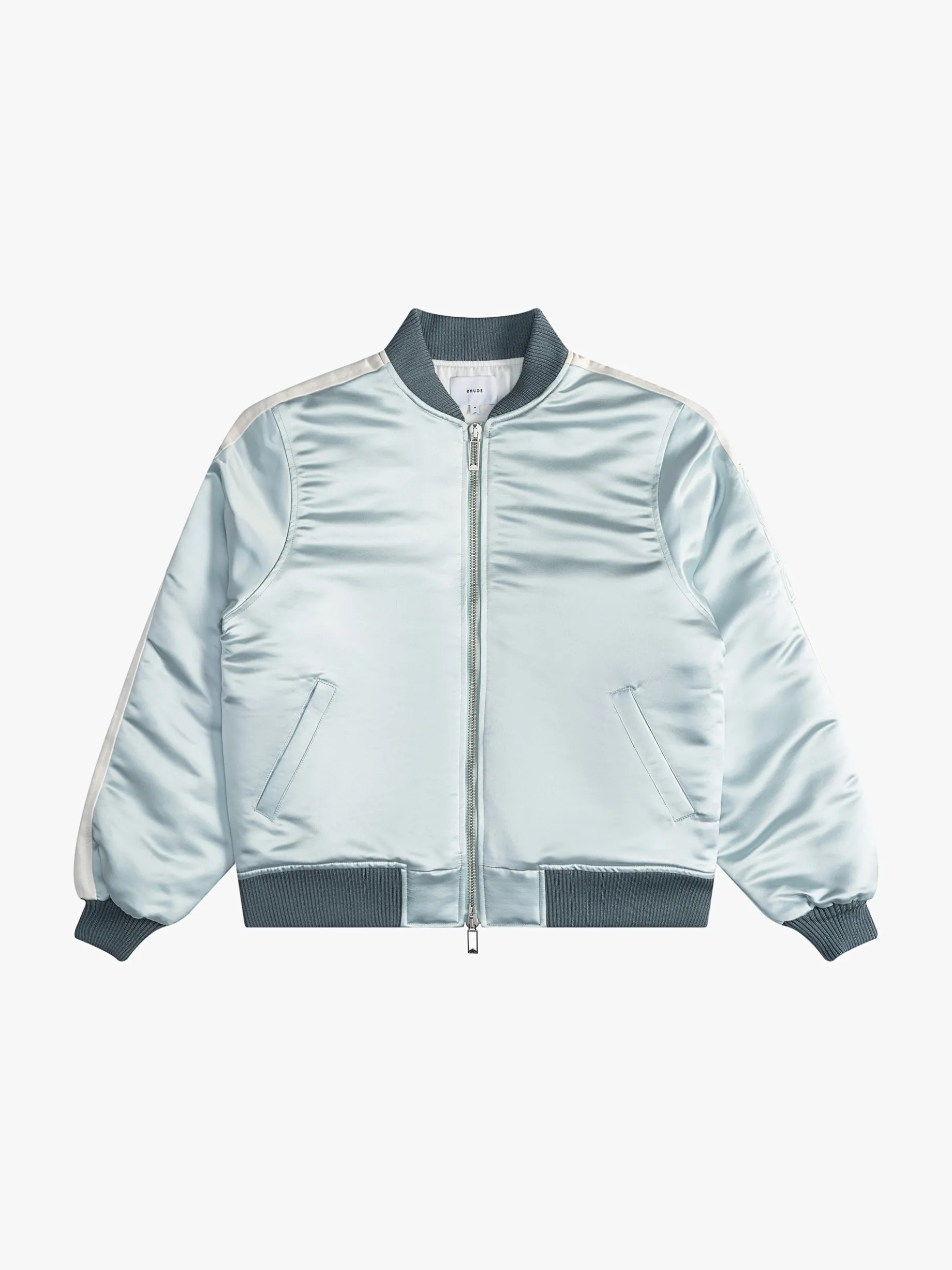 RHUDE BOYS 02 SATIN BOMBER
