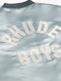 RHUDE BOYS 02 SATIN BOMBER