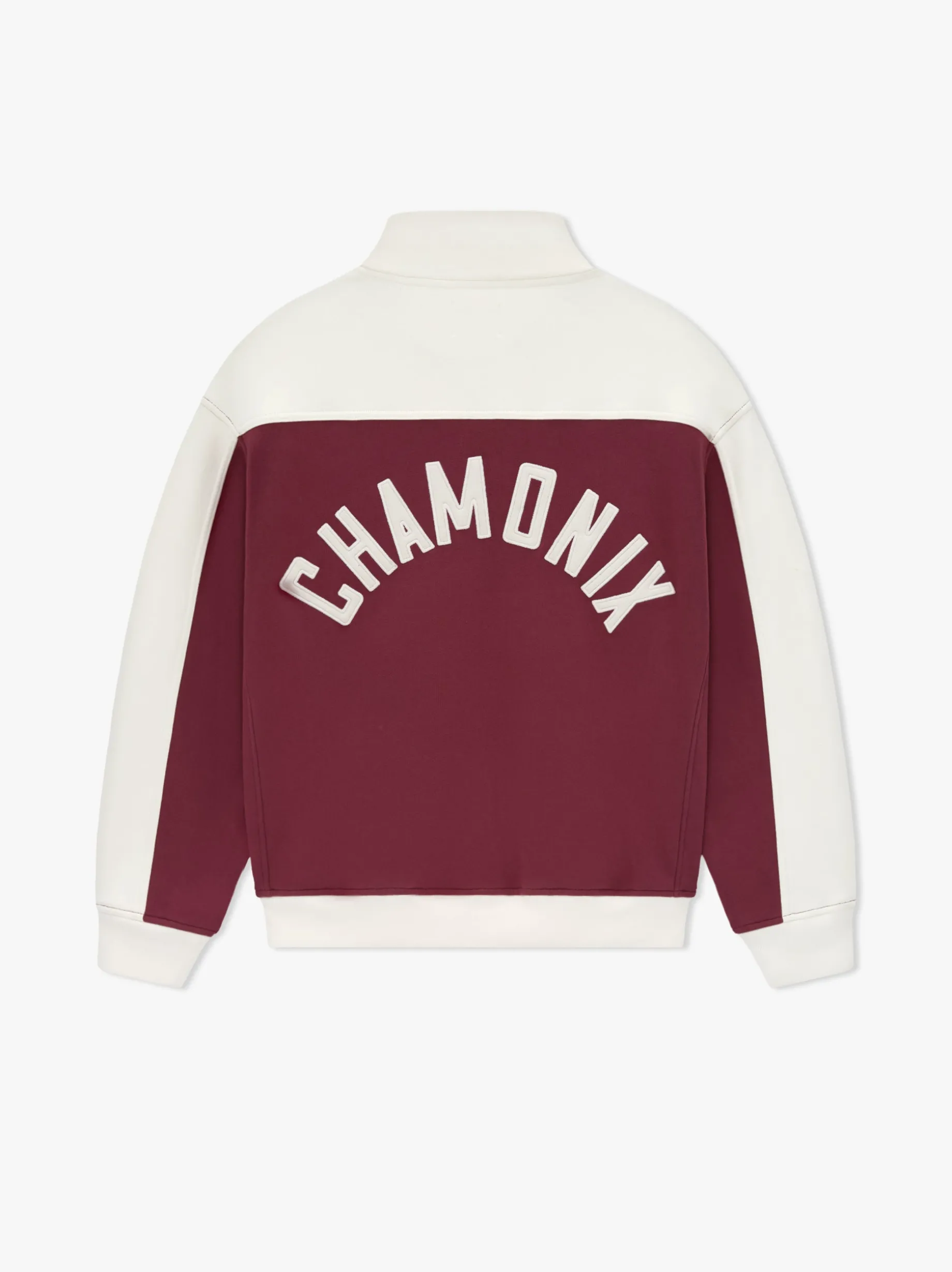 RHUDE CHAMONIX QUARTER-ZIP VARSITY