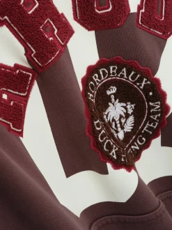 RHUDE CHENILLE HUNTING CLUB HOODIE