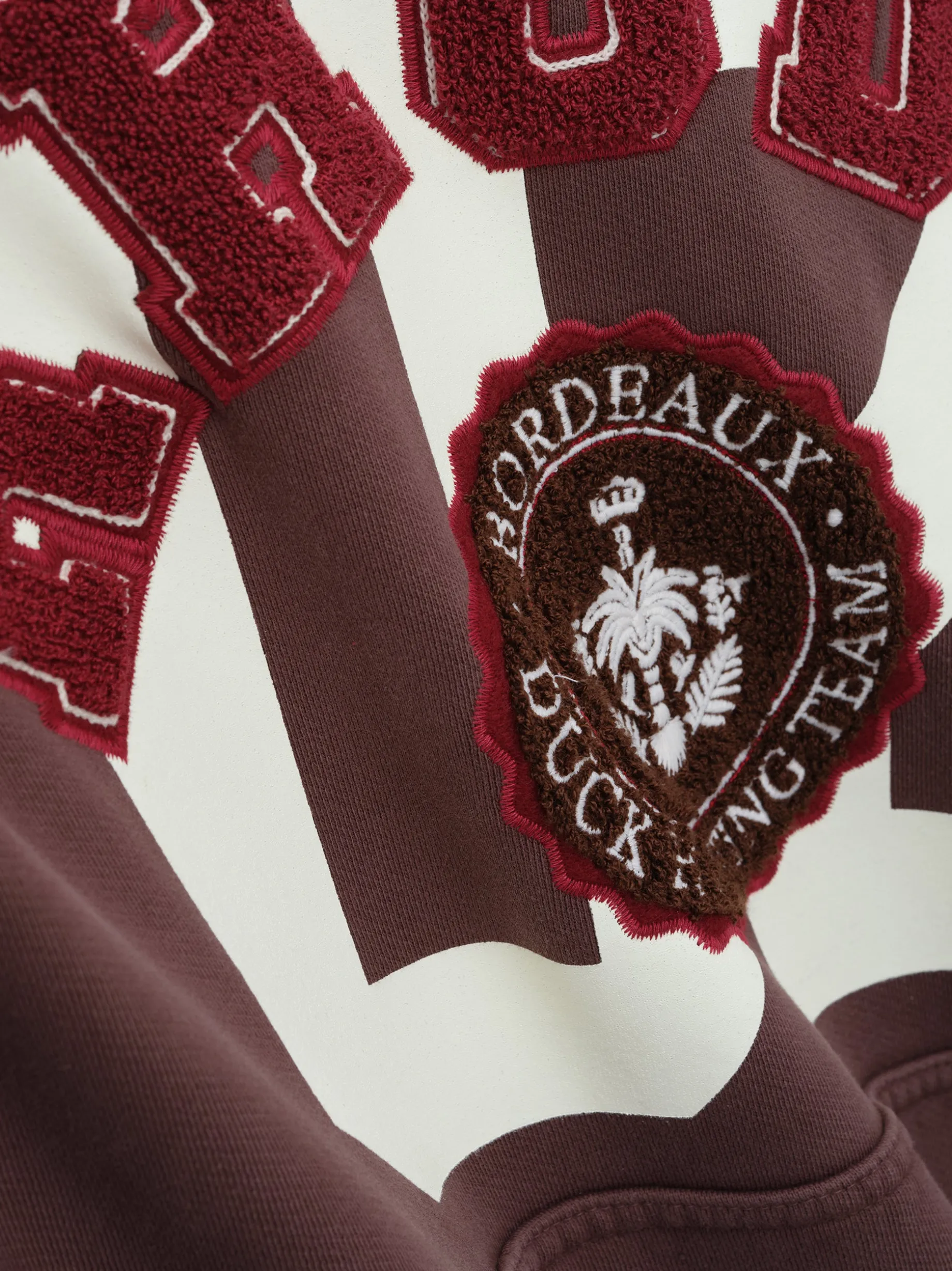 RHUDE CHENILLE HUNTING CLUB HOODIE