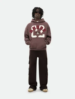 RHUDE CHENILLE HUNTING CLUB HOODIE