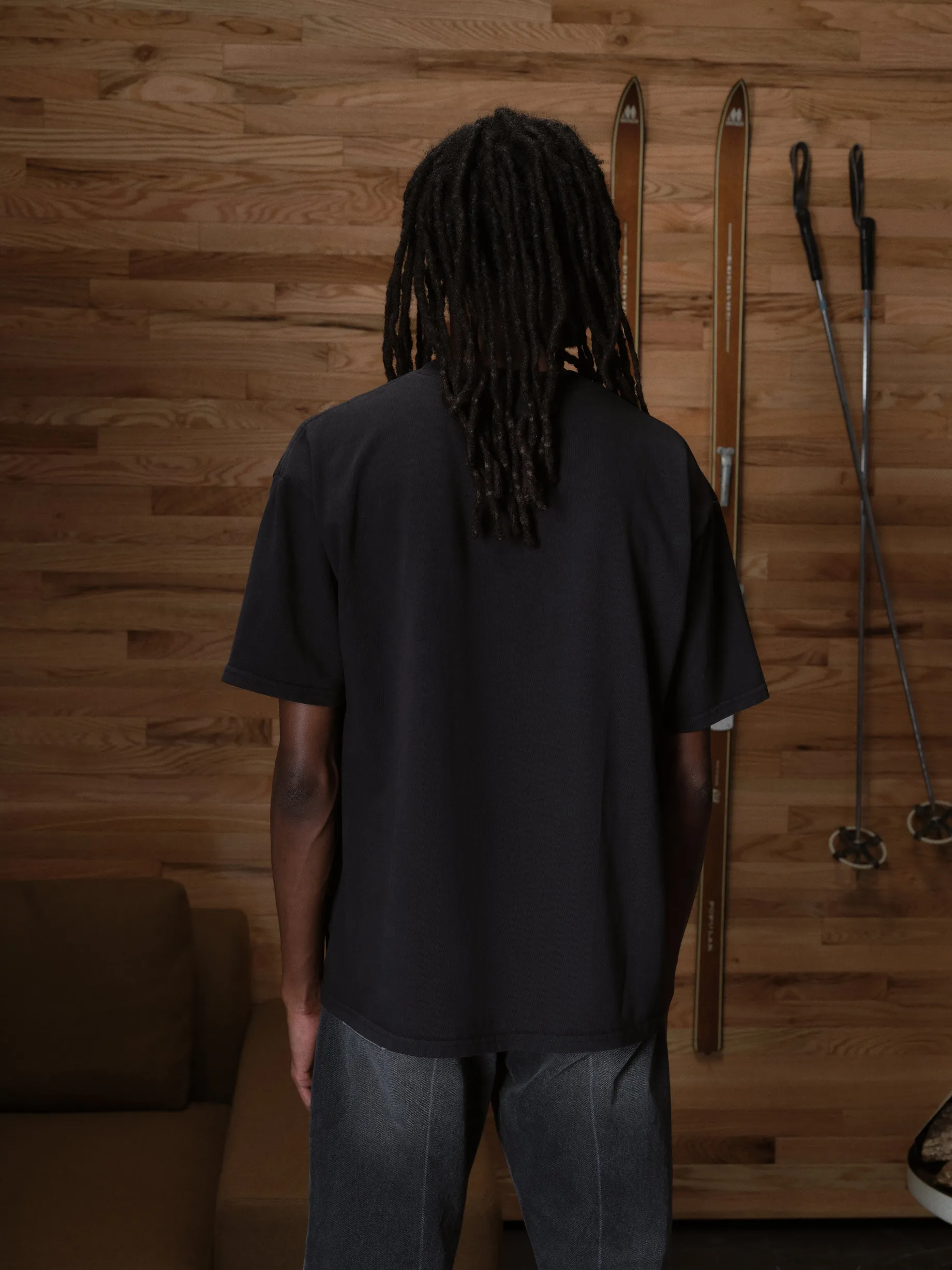 RHUDE COLLEGIATE CREST TEE