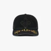 RHUDE CROSS DENIM 6-PANEL HAT