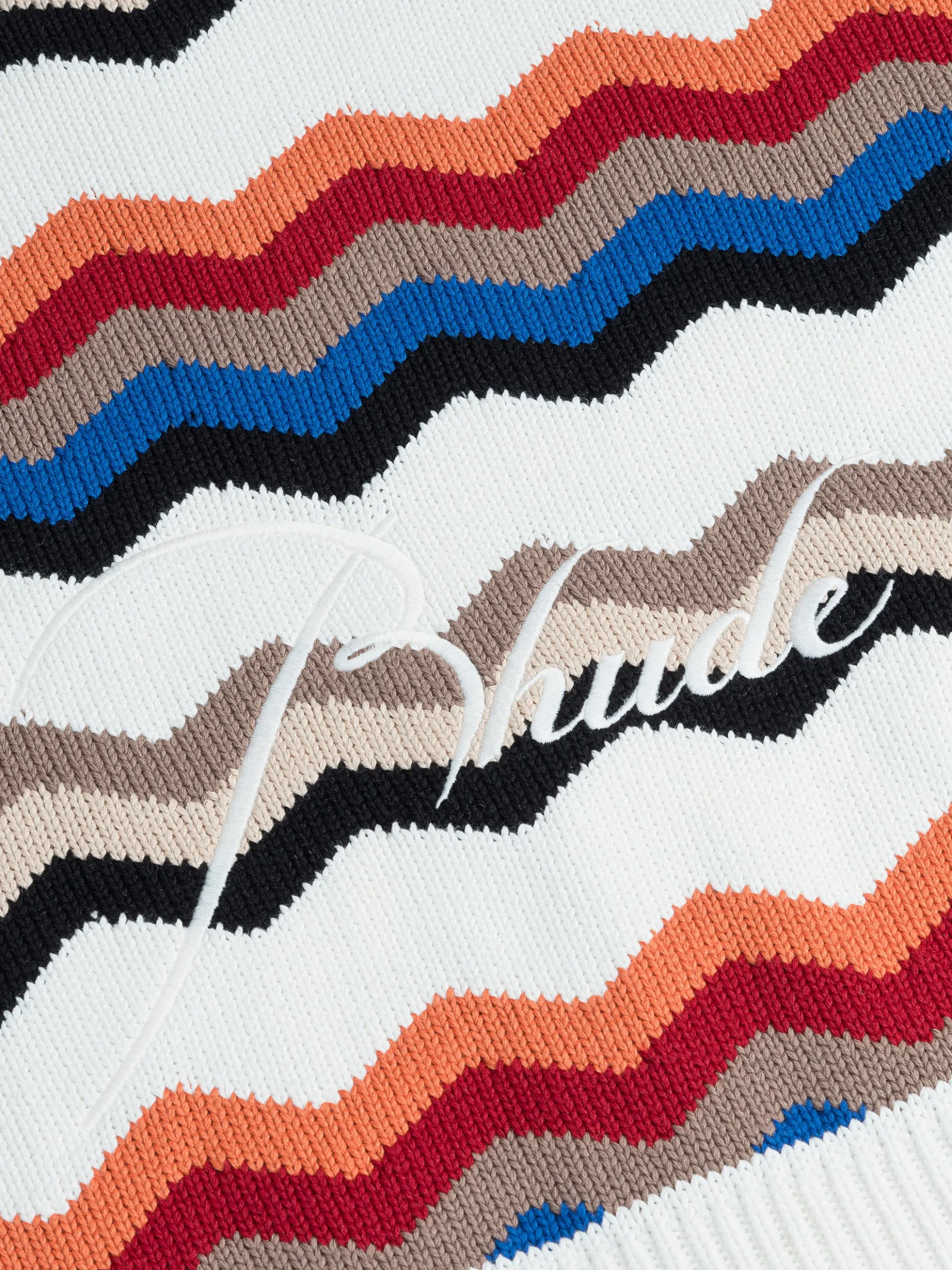 RHUDE CYRIL KNIT ZIP-UP
