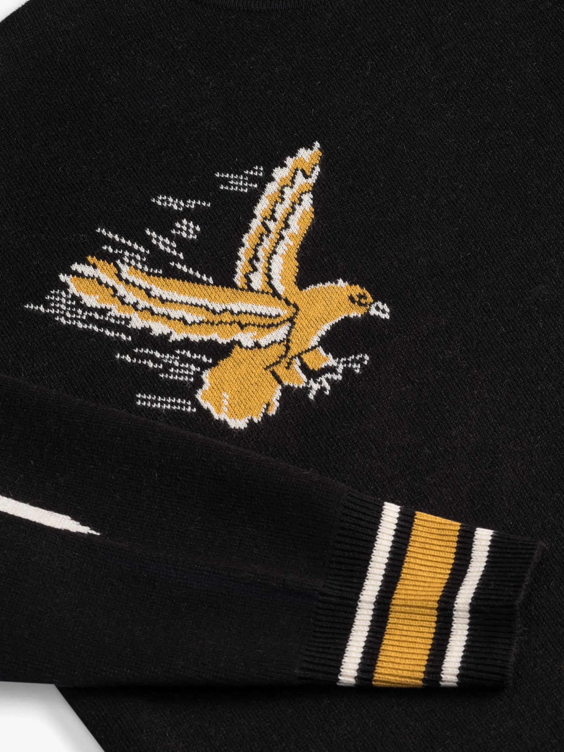 RHUDE EAGLE SOUVENIR KNIT CREWNECK