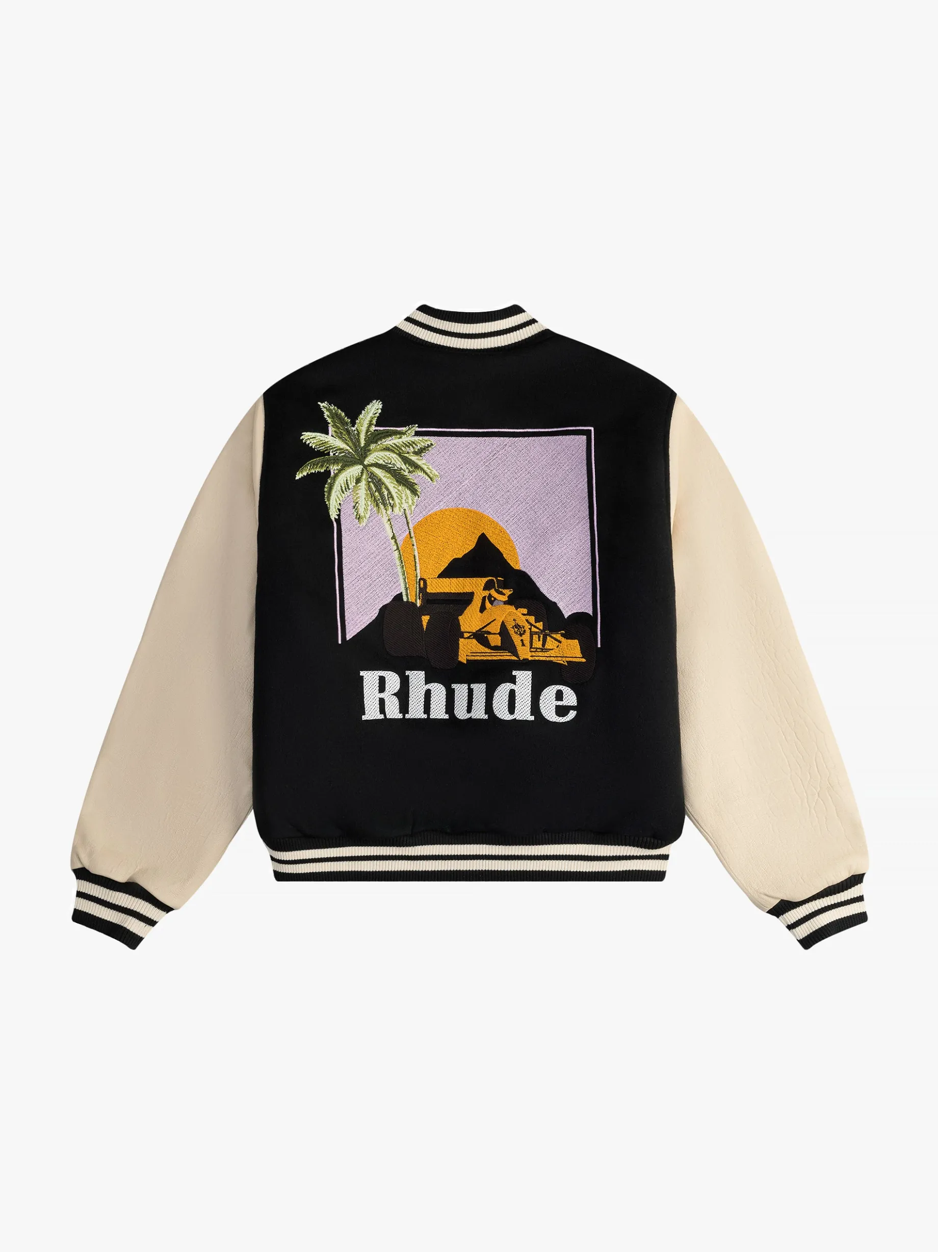 RHUDE GP VARSITY JACKET
