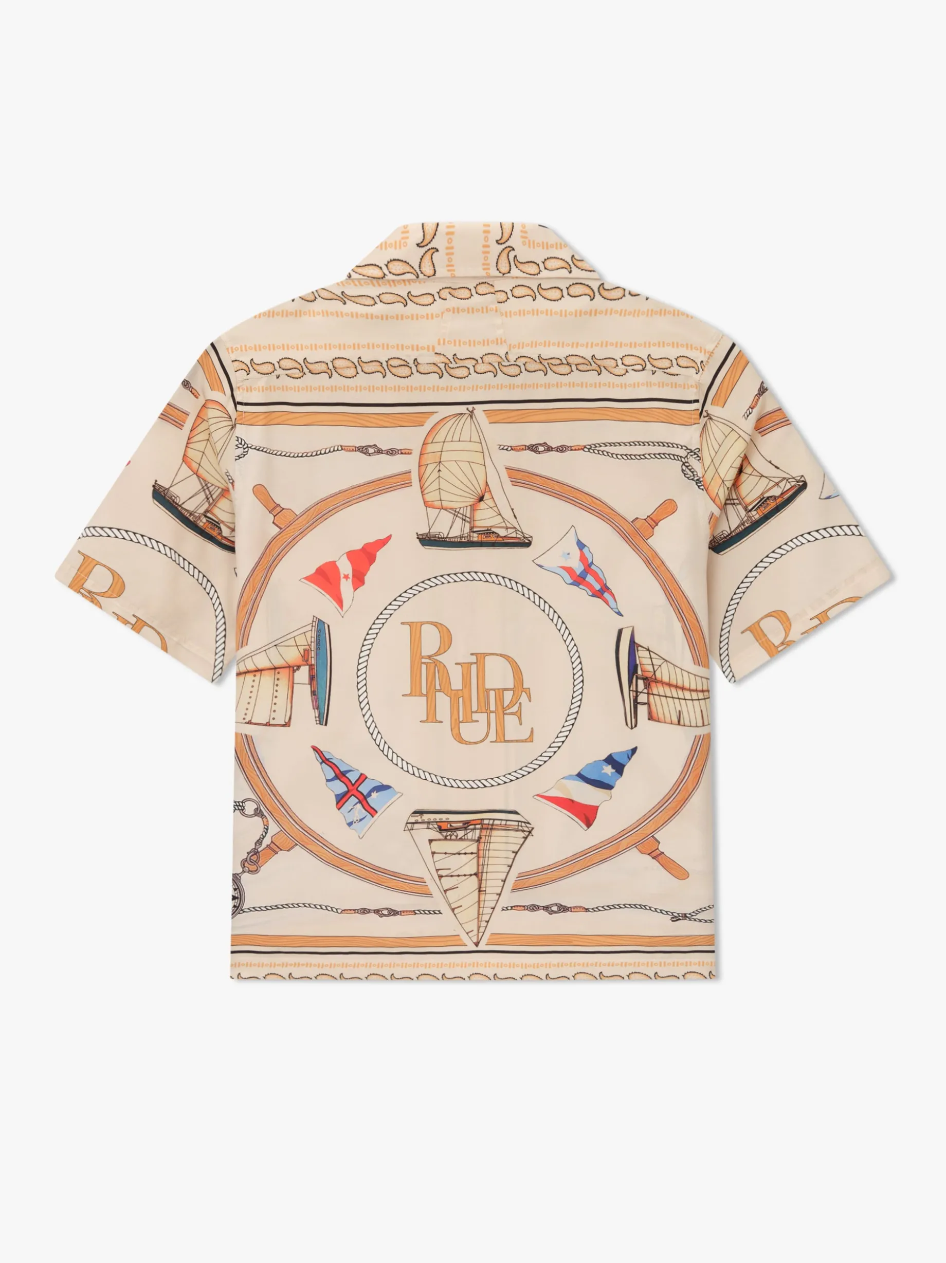 RHUDE NAUTICAL SILK SHIRT