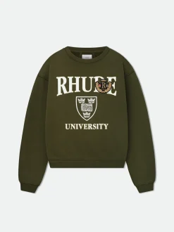 RHUDE OXFORD CREWNECK