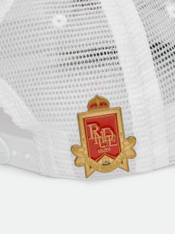 RHUDE PATCH MESH TRUCKER HAT