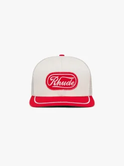 RHUDE PATCH TRUCKER HAT