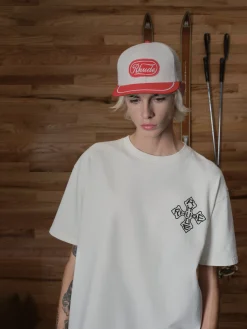 RHUDE PATCH TRUCKER HAT