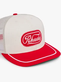 RHUDE PATCH TRUCKER HAT
