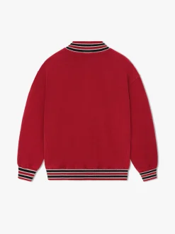 RHUDE QUARTER-ZIP VARSITY