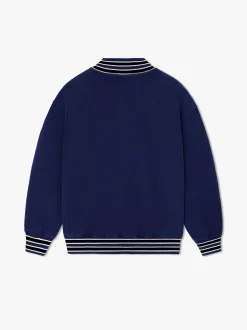 RHUDE QUARTER-ZIP VARSITY