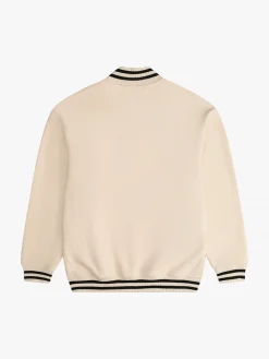 RHUDE QUARTER-ZIP VARSITY