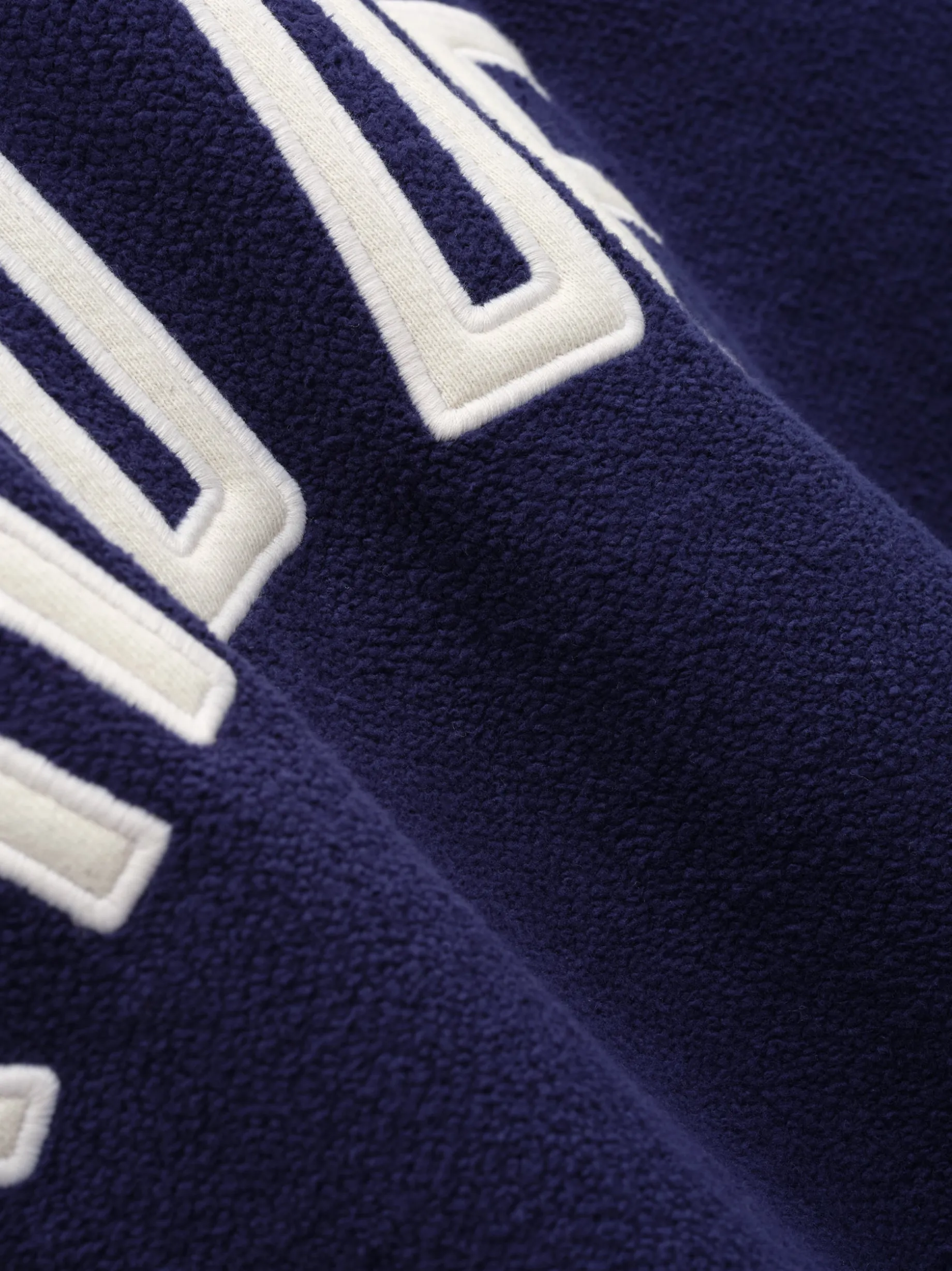 RHUDE QUARTER-ZIP VARSITY