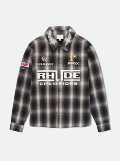 RHUDE RACING FLANNEL