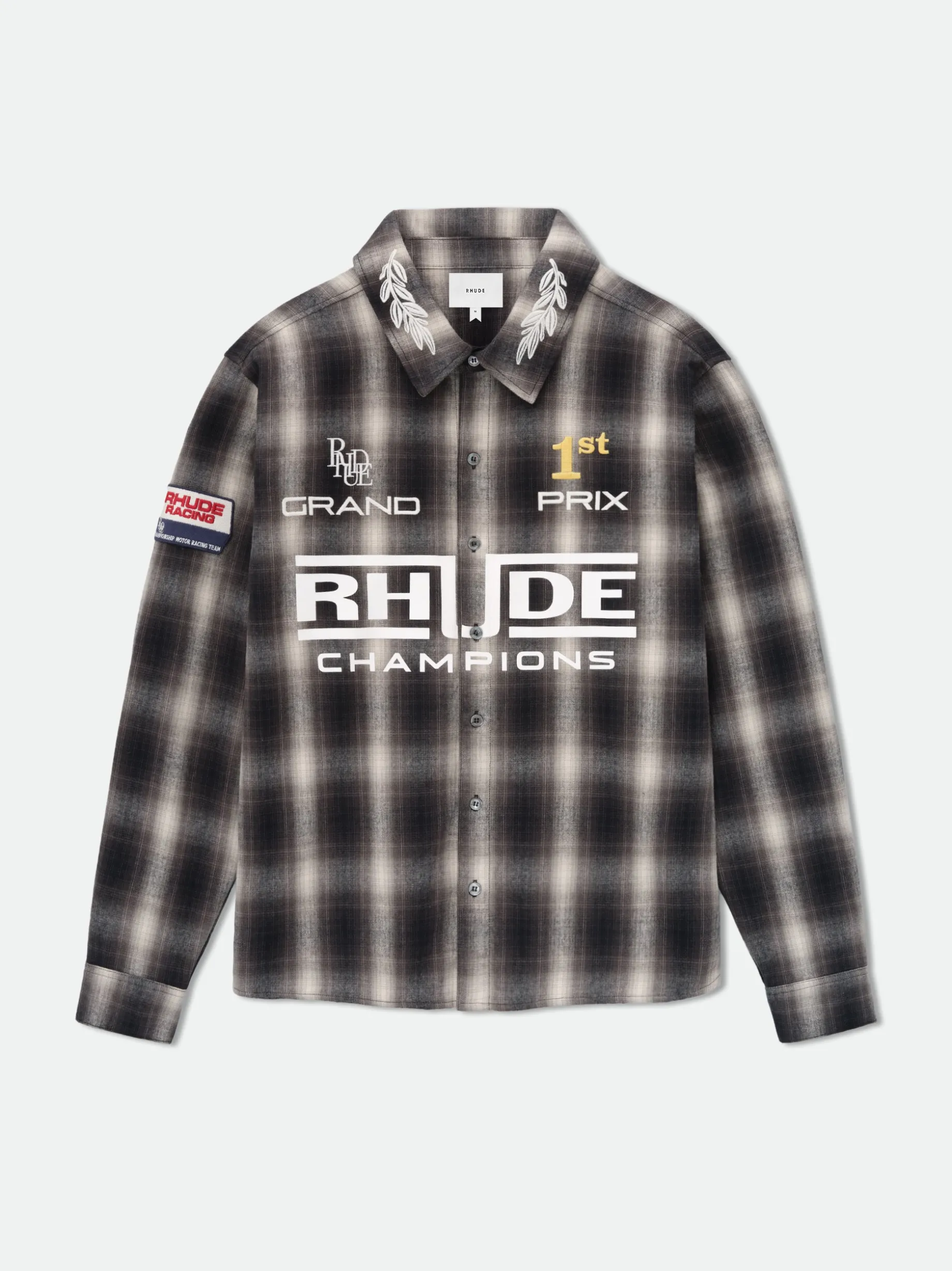 RHUDE RACING FLANNEL