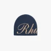 RHUDE SCRIPT KNIT BEANIE