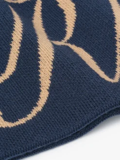RHUDE SCRIPT KNIT BEANIE