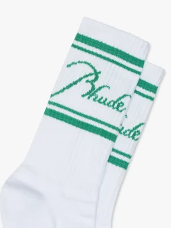 RHUDE SCRIPT LOGO SOCK