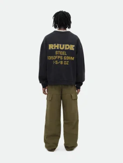 RHUDE STEEL CREWNECK