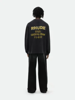 RHUDE STEEL LS TEE