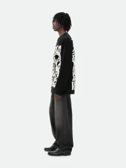 RHUDE VERITAS CREST LS TEE