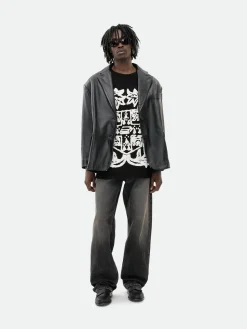 RHUDE VERITAS CREST LS TEE