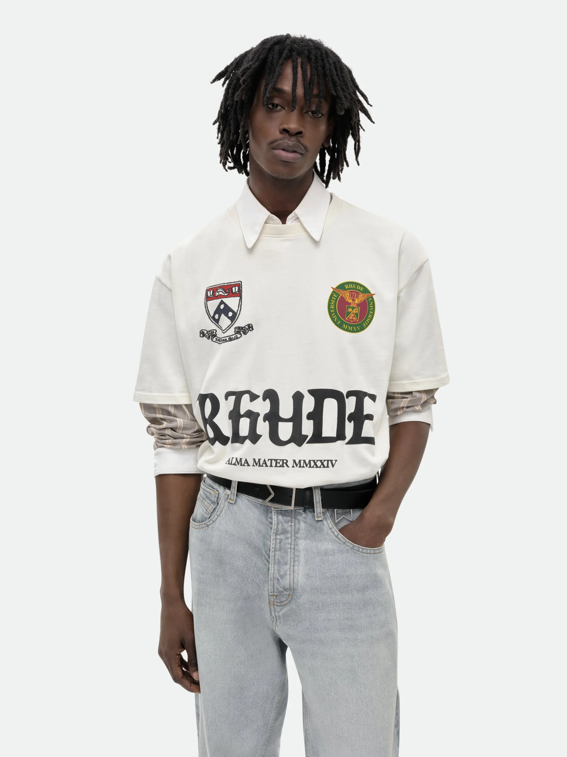 RUNWAY SCRIPT TEE