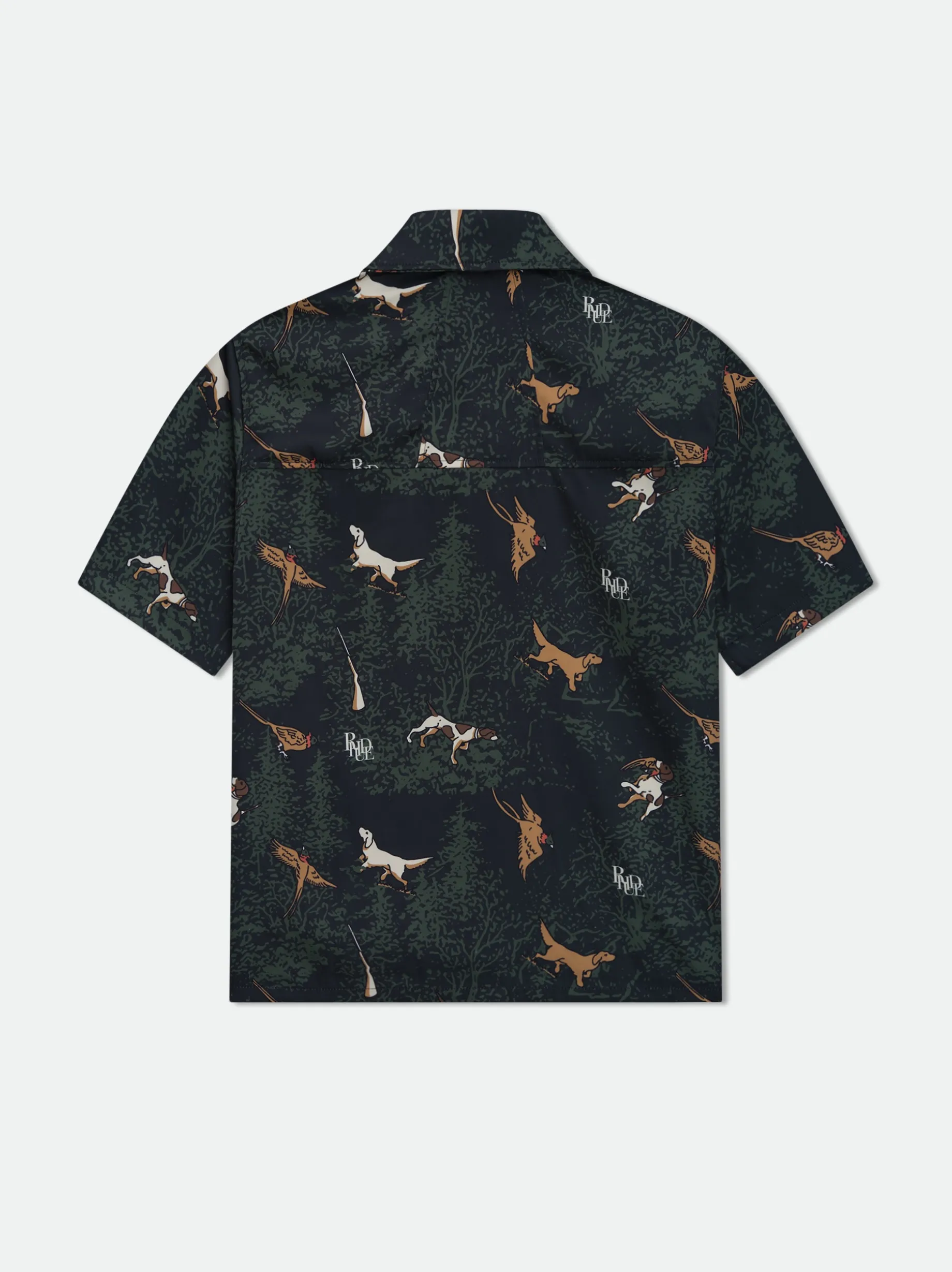 SCRAMBLE DOG PRINT SHIRT
