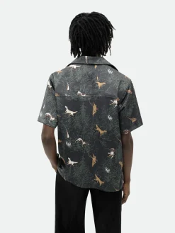 SCRAMBLE DOG PRINT SHIRT