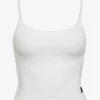 SHEER RIB KNIT TANKTOP