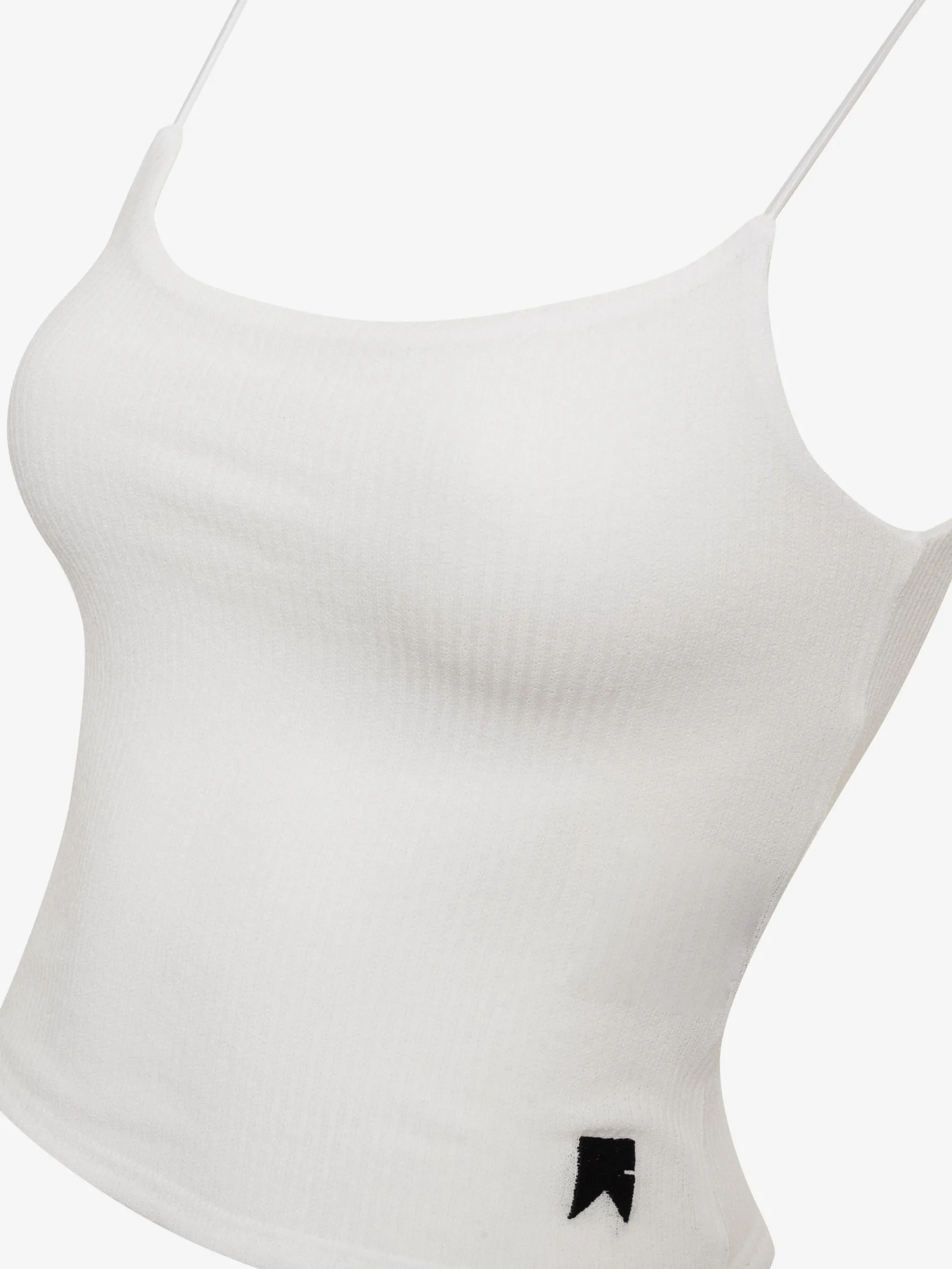 SHEER RIB KNIT TANKTOP