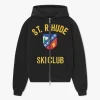 ST. RHUDE ZIP-UP HOODIE