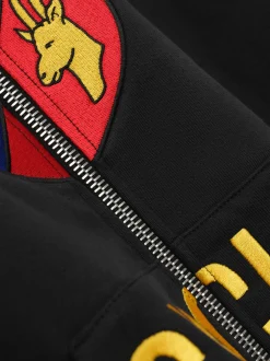 ST. RHUDE ZIP-UP HOODIE