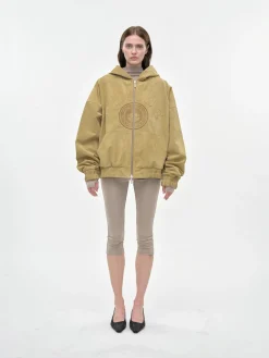 SUEDE RHUDE CREST HOODIE