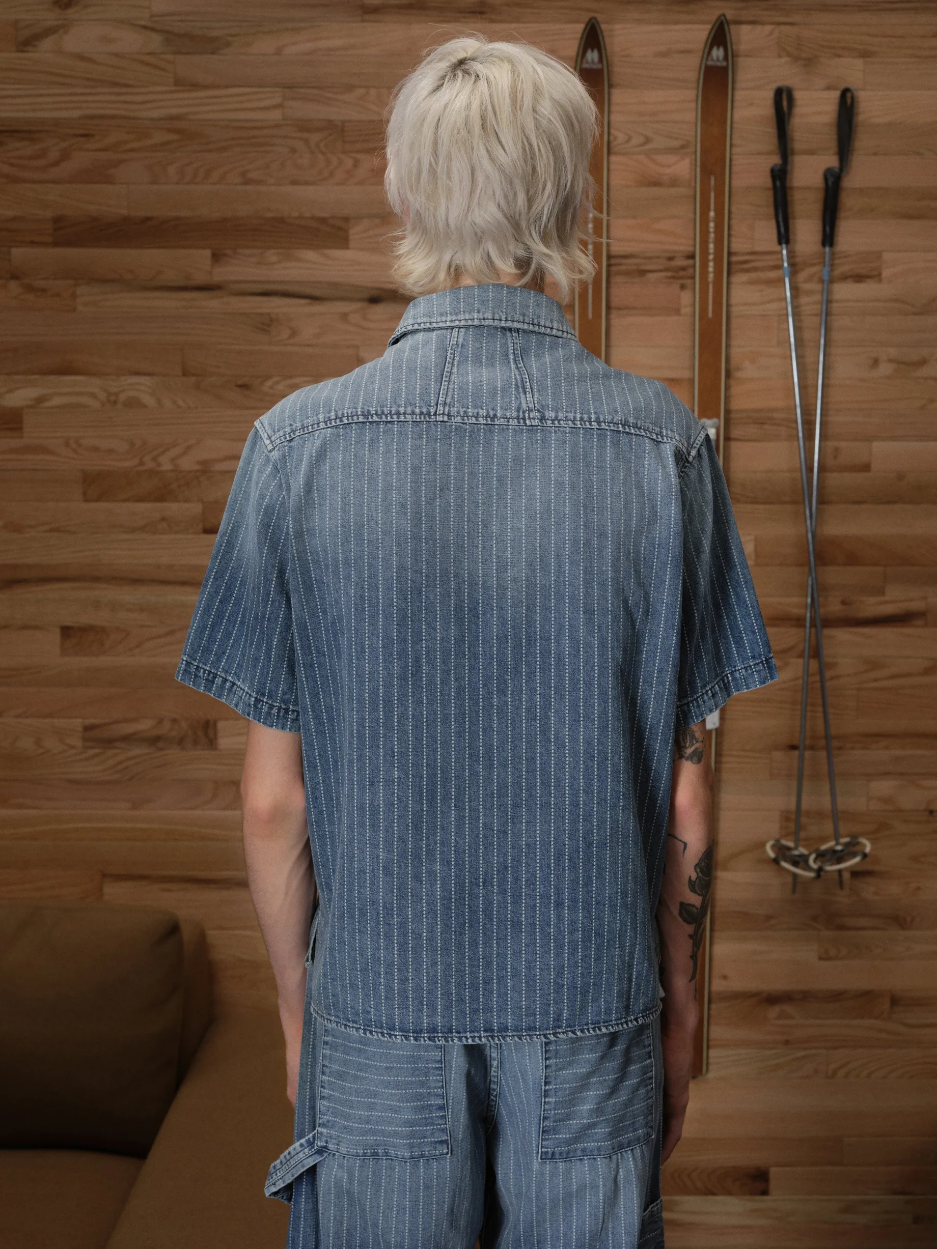 WABASH DENIM SNAP SHIRT