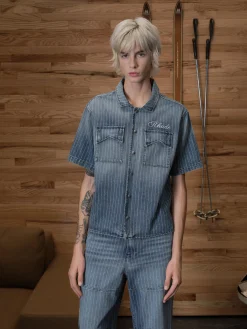 WABASH DENIM SNAP SHIRT